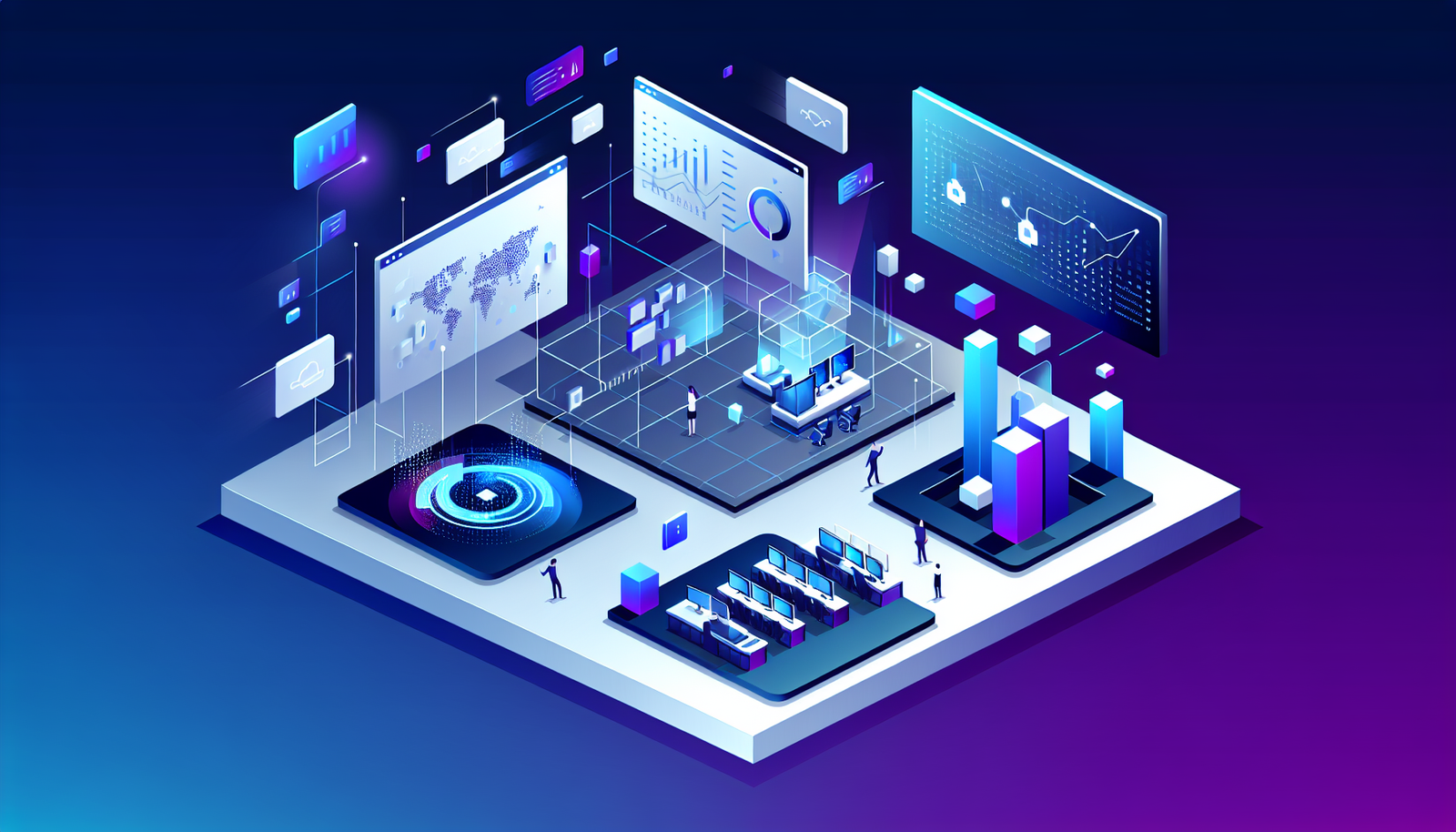 Professional illustration for Strategic Analysis: Futureproofing Enterprise with Cloud Migration